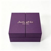 Boîte cadeau surprise de luxe en forme de cœur, boîte en carton magnétique avec logo personnalisé, boîte en papier recyclable, emballage pour mariage et anniversaire