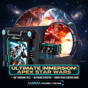 2025 nouveau cinéma volant intérieur intérieur montagnes russes simulateur 3D 4D 5D 6D 7D 8D 9D 12D dôme réalité virtuelle simulateur de mouvement VR - Product Image 3