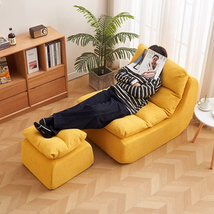 Sofá Individual Desmontable con Cubierta Extraíble y Relleno Comprimido - Mueble de Compresión - Product Image 1