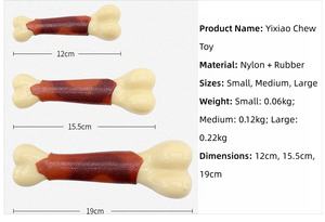 ของเล่นสัตว์เลี้ยงสำหรับสุนัขทำจากวัสดุ ABS ที่ทนทานสำหรับทำความสะอาดฟันสุนัขขนาดใหญ่ - Product Image 3