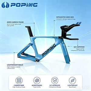 <span class=keywords><strong>Vente</strong></span> <span class=keywords><strong>en</strong></span> <span class=keywords><strong>ligne</strong></span> exceptionnelle, cadre de vélo de piste <span class=keywords><strong>en</strong></span> fibre de carbone, véritable légèreté, version aérodynamique directe d'usine - Product Image 1