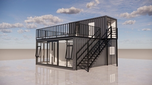 Contenedores Modulares Plegables de 40 Pies con Paneles Sándwich, Diseño de Lujo para Uso Hotelero, Fácil Instalación, 1 Año de Garantía - Product Image 3