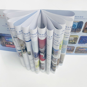 Meilleure qualité personnalisé imprimé prospectus publicitaires brochures dépliants A3/A4/A5/A6 tailles Service d'impression sain en carton - Product Image 4