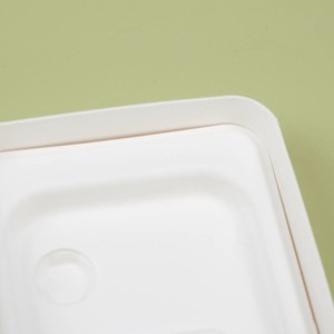 Boîtes avec couvercle et base 100% recyclables, boîte en pulpe moulée, emballage compostable et durable - Product Image 3