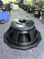Système audio passif professionnel OEM ODM W18-15, haut-parleur de graves de 18 pouces, SUB 3000W RMS 8 ohms, bobine de 5 pouces, coque en aluminium AC