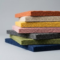 Feutre acoustique insonorisant 100% polyester, écologique, épaisseur, largeur, longueur, couleur et GSM personnalisables, directement de l'usine