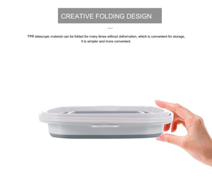 Sản Phẩm Đồ Gia Dụng Bằng Nhựa Xô Gấp Gọn Thùng Gấp Gọn Xô Xách Tay Để Câu Cá Cắm Trại Rửa Xe - Product Image 3