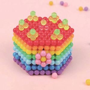 Toysrunner Juguetes Educativos Creativos para Niños, 3000 Piezas, Rompecabezas 3D DIY, Manualidades, Cuentas Mágicas Adhesivas de Cristal con Spray de Agua, Plástico ABS - Product Image 2