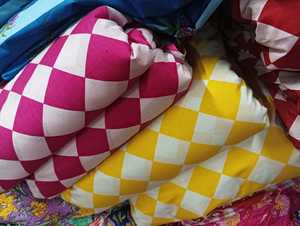 Tissu en coton Koraa classique de qualité supérieure, lourd, multi-fils, fait à la main, point de chaînette, respirant, pour vêtements élégants et maison - Product Image 3