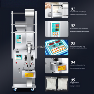 Automatic Multi-Function Food Packing Machine for Tea Powder Milk Flour Nuts <b>Coffee</b> Spice 1g-100g Filling Sealing Weighing - Product Image 5