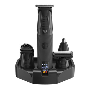 Huanxing EC106 - Juego de Cortapelos Multifuncional Recargable e Inalámbrico para Corte de Pelo, Barba Facial e Intimidades Corporales - Product Image 1