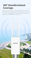Est UAL By 1200M i-Fi outer Xtender ututdoor reless ireless i ccess ooint P 3 en 1 para Internet otspot
