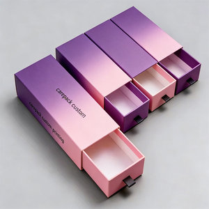 Caja de Regalo Premium <span class=keywords><strong>con</strong></span> Cajón Deslizable para Perfumes, <span class=keywords><strong>con</strong></span> Logotipo Personalizado, Empaque de Cartón Rígido para Almacenamiento de <span class=keywords><strong>Joyas</strong></span> - Product Image 4