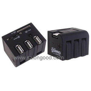 Lector de tarjetas multifunción, <span class=keywords><strong>cable</strong></span> de transferencia de datos USB 2,0, 3 puertos, novedad - Product Image 2