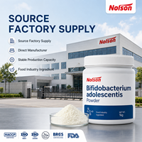 Poudre de Bifidobacterium Adolescentis 100 milliards UFC/g, Fermentation Contrôlée, Ingrédient en Vrac 1kg avec Technologie Lyophilisée