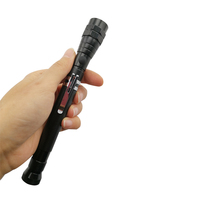 Outil de ramassage magnétique télescopique à 3 lumières LED, réparation et éclairage, haute qualité