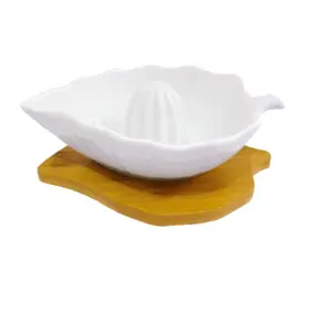 2026 गर्म बिक्री सिरेमिक नींबू जूसर चीनी मिट्टी के बरतन नींबू जूसर निचोड़ा - Product Image 1