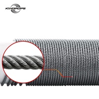 Sangles de levage robustes de haute qualité personnalisées, câbles en acier inoxydable 304 316, cordes de levage sans fin, câbles de remorquage flexibles pour voiture
