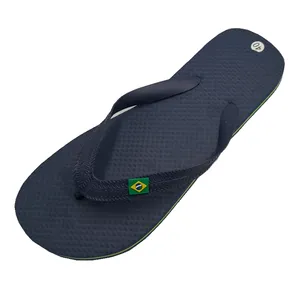 Ucuz toptan parmak arası terlikler boş terlik brezilya ayakkabı PE Flip flop terlik baskılı Flip flop erkekler için yeni tasarım
