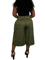 Nouveau short décontracté plissé taille haute pour femme, coupe large, avec fermeture éclair, qualité supérieure, longueur courte, grandes tailles, ample, pour l'été