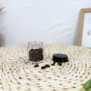 Tarro contenedor de concentrado de vidrio transparente de 5ML al por mayor con tapón de rosca - Product Image 1