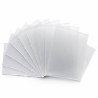 Feuille de polycarbonate givrée sur mesure, épaisseur personnalisée, matériau en polycarbonate mat pour cloisons de bureau et écrans décoratifs