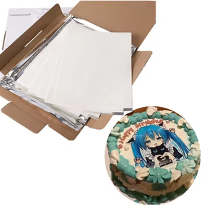 Kỹ thuật số Lollipop Ảnh Bánh máy in <span class=keywords><strong>fondant</strong></span> Giấy Bánh in ấn ăn được <span class=keywords><strong>Frosting</strong></span> Sheets in ấn cao truyền nhiệt màu - Product Image 2