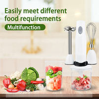 Mini mélangeur à main professionnel, appareil de cuisine électrique, mélangeur d'aliments pour pâtisserie, mélangeur d'œufs à main, mélangeur d'aliments multifonction