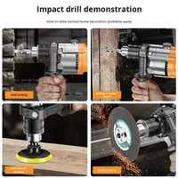Ensemble de perceuse électrique multifonctionnelle pour un usage domestique, menuiserie, électricien, quincaillerie, entretien quotidien, outils combinés