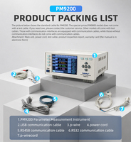 Medidor de Energía Monofásico NAPUI PM9200 Clase 0.2, Comunicación RS232/RS485/USB, Amplio Rango de Voltaje y Corriente, Multifunción