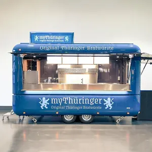 Camion de nourriture à flux d'air personnalisé pour les entreprises alimentaires