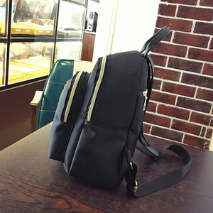 Mochila Oxford multifunción a la moda <span class=keywords><strong>para</strong></span> mujer, <span class=keywords><strong>mini</strong></span> mochila bonita <span class=keywords><strong>para</strong></span> viaje, bolso de hombro <span class=keywords><strong>para</strong></span> hombre, bolso negro, producto en oferta - Product Image 3