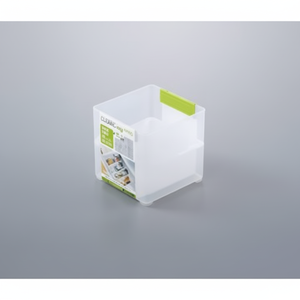Caja de almacenamiento de plástico transparente S para tamizar y separar convenientemente - Product Image 1