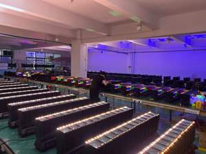 Projecteur LED mobile RGBW haute luminosité 8380 <span class=keywords><strong>Lm</strong></span> pour mariage, KTV, bar - Product Image 4