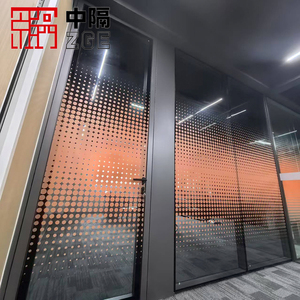 Fabriek Direct 12Mm Glas Doorzichtige Kantoor Partitie Modulaire Prive Kamer Verdelers Glas Kantoor Scheiding Full Hoogte Wandsystemen - Product Image 2