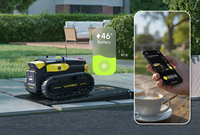 Plateforme robotique avec modules à échange rapide, capacité de traction de 500 lb, commande à distance par application mobile pour l'entretien des jardins toute l'année