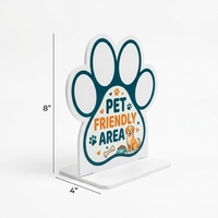 Letrero de PVC Flexible con Forma Personalizada, Letrero en Forma de L para Mostrador de Venta, Placa de Identificación para Mostrador, Escaneo de Código QR, Grosor de 2mm-5mm