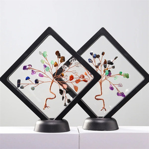 ขายส่งแฟชั่นหินกึ่งมีค่าหัตถกรรมอัญมณีพลังงานธรรมชาติคริสตัลต้นไม้โชคลาภสําหรับตกแต่งสํานักงาน - Product Image 5