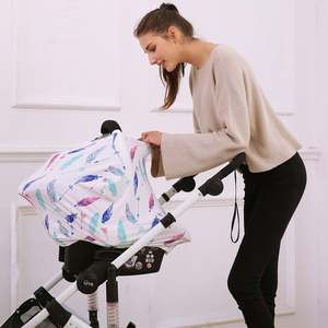 Fundas para Asientos de Coche para Bebés, Multiusos, Cubierta para Cochecito, Cubierta de Lactancia para Recién Nacidos - Product Image 4