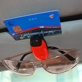 Clip de support de lunettes de soleil personnalisé pour voiture, design coccinelle mignon, en ABS, pour voitures, organisateur de billets et cadeaux promotionnels automobiles - Product Image 4
