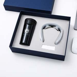 Ideas de Regalos 2025: Taza de Café Portátil de 400 ml con Masajeador Cervical para Oficina, Regalos Empresariales, Set Promocional - Product Image 2