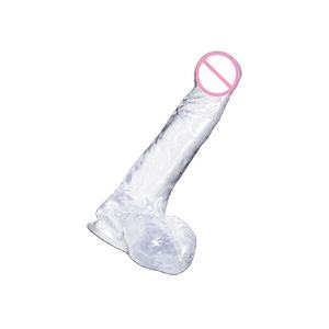 Ava Realistische Adult Strap-On <span class=keywords><strong>Dildo</strong></span> Enorme Glazen <span class=keywords><strong>Dildo</strong></span> Met Vibrator Sex Producten Voor Vrouwen - Product Image 3