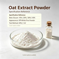 Poudre d'extrait d'avoine standardisée riche en bêta-glucanes naturels et en avenanthramides – Matière première pour complément alimentaire composé