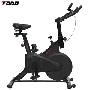 <span class=keywords><strong>Bicicleta</strong></span> de Spinning Popular de Fábrica TODO, <span class=keywords><strong>Bicicleta</strong></span> Estática de Cardio Profesional para Entrenamiento en Interiores <span class=keywords><strong>con</strong></span> Volante de Acero - Product Image 5