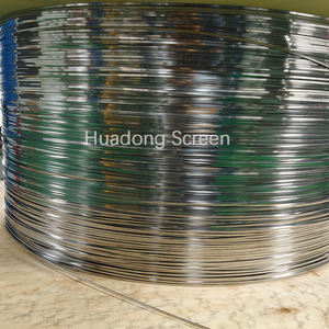 <span class=keywords><strong>Meilleur</strong></span> prix en stock, vente directe d'usine, fil en acier inoxydable et en acier au carbone Johnson <span class=keywords><strong>Wedge</strong></span> Wire pour l'industrie des filtres - Product Image 3