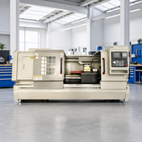 Machine CNC à lit horizontal à haute rigidité CK6180, grande portée pour coupes lourdes