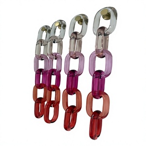 Décoration murale verticale ronde en résine faite à la main avec chaîne, thème artistique pour la décoration de Noël à la maison, ensemble multi-pièces - Product Image 2