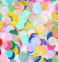 Confettis en papier biodégradable pour anniversaires, mariages, Ramadan, fêtes de remise de diplômes - Fournitures de décoration festive et de mariage