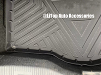 Tapis de sol de voiture toutes saisons imperméables sous le plateau pour Chevrolet Cruze 2016 2017 2018 2019 Accessoires Tapis de sol de voiture et doublure de coffre