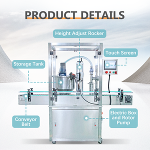 Giảm Giá Giá chất lỏng tự động nước sốt cà chua bơ đậu phộng Máy chiết rót 400ml 475ml mật ong chai Jar Máy chiết rót - Product Image 2